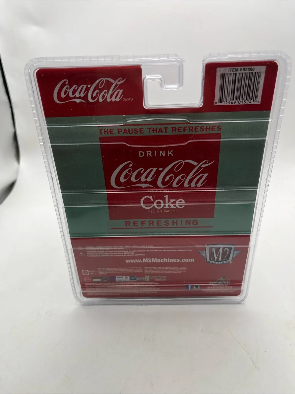 Coca Cola Mint Green Collectible Toy Car M2